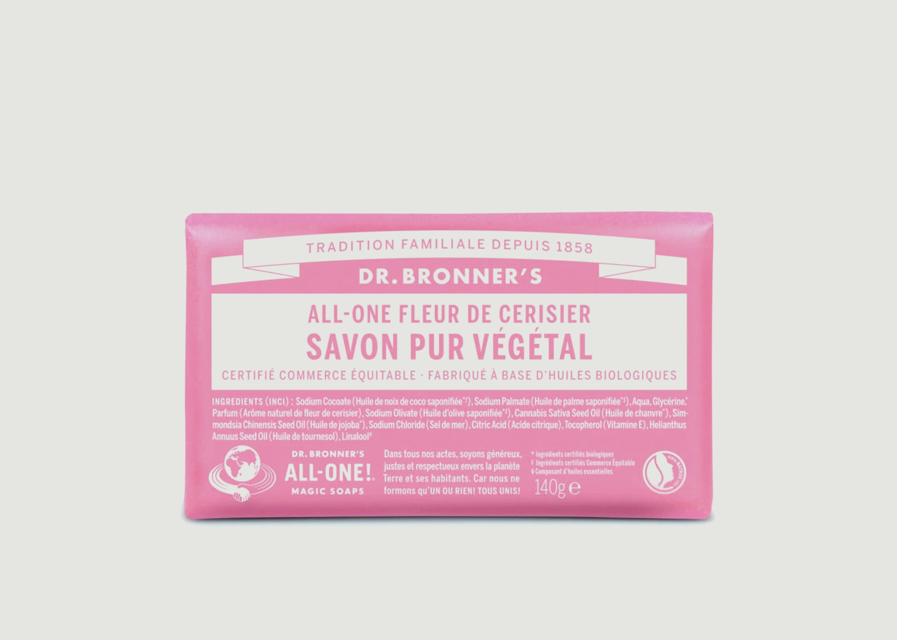 Soap Bread Cherry Blossom Flowers - Dr Bronners