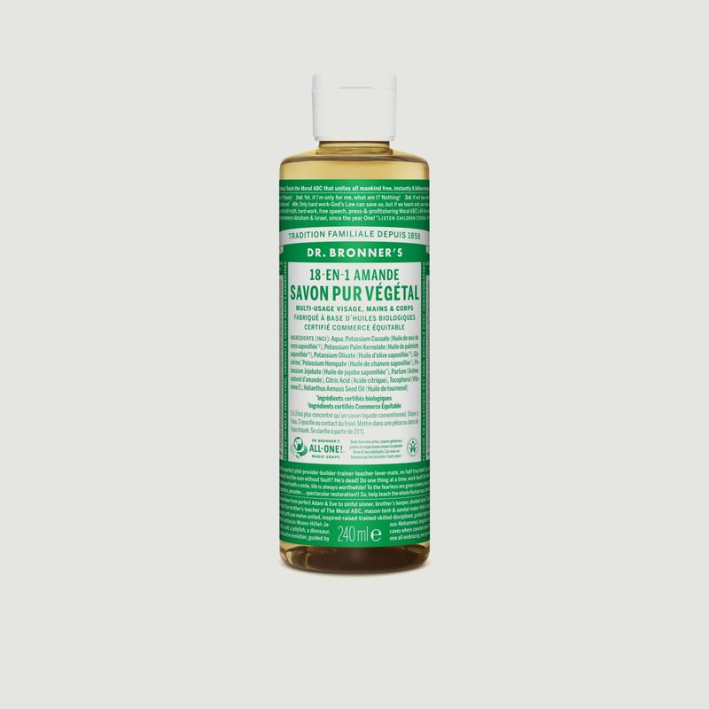 Organic liquid soap almond - Dr Bronners