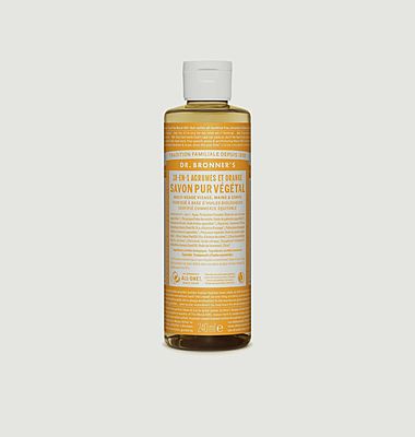 Organic citrus liquid soap