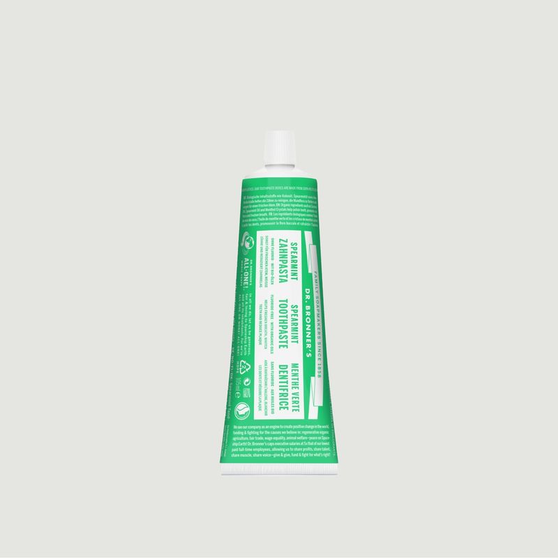 Green Mint Toothpaste - Dr Bronners