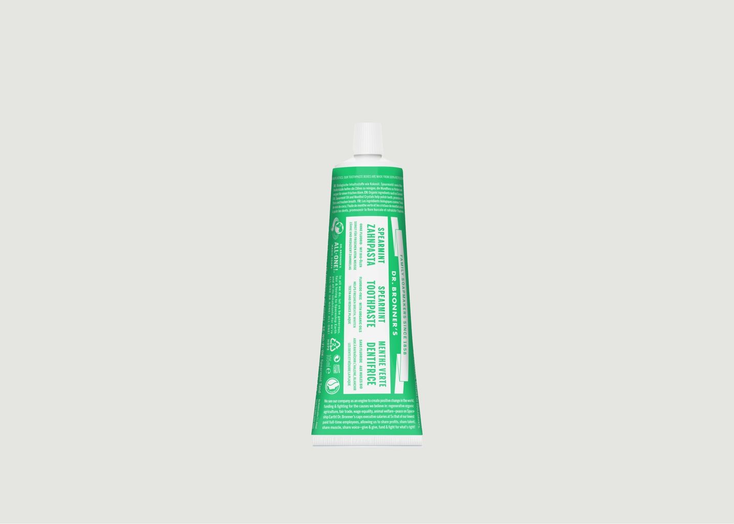 Green Mint Toothpaste - Dr Bronners