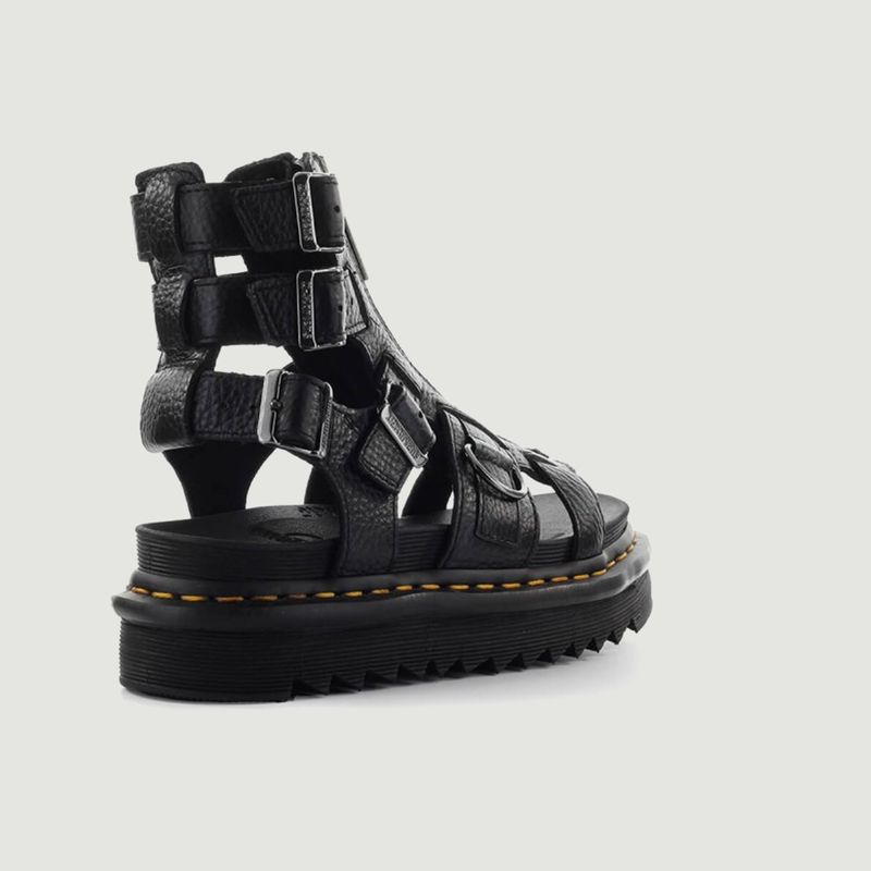 Shed Creed preamble Olson sandal Black Dr. Martens | L'Exception