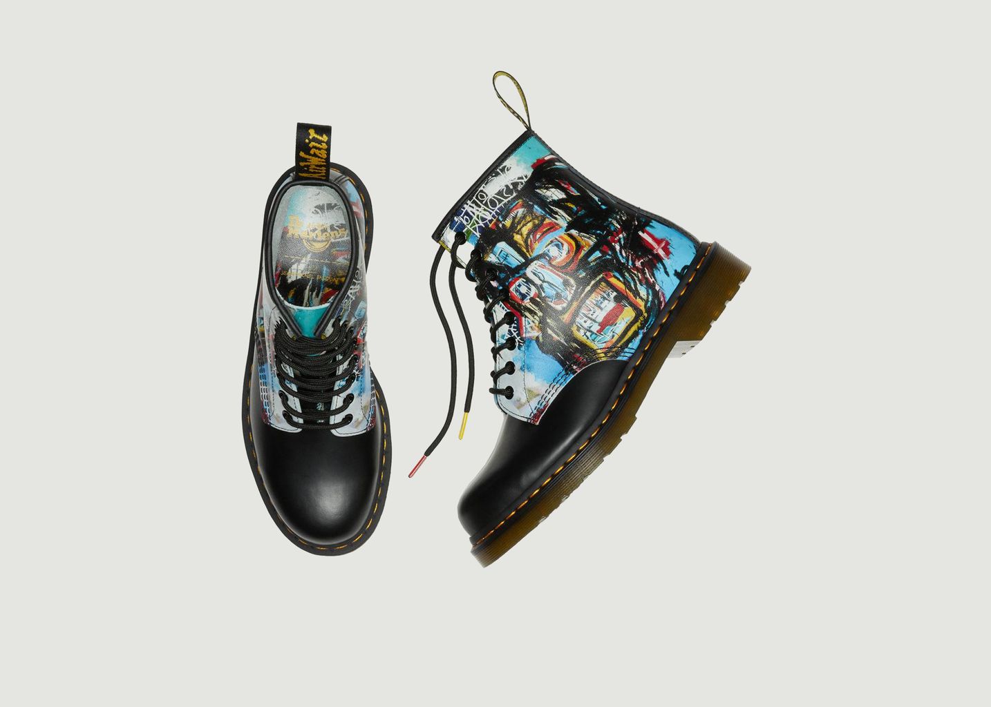 Bottes 1460 Basquiat en cuir - Dr. Martens