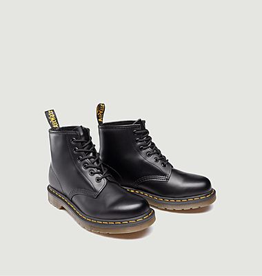 Smooth leather low boots 101