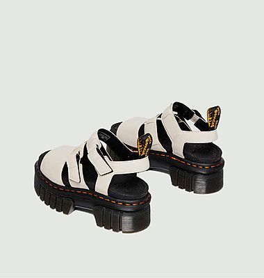 Leather platform sandals Ricki 3-Strap