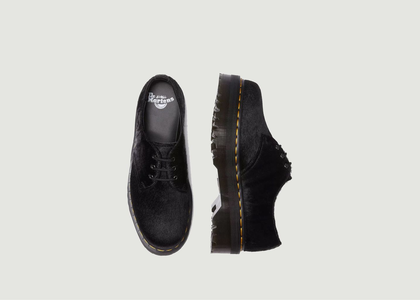 1461 Quad Hair-On shoes - Dr. Martens