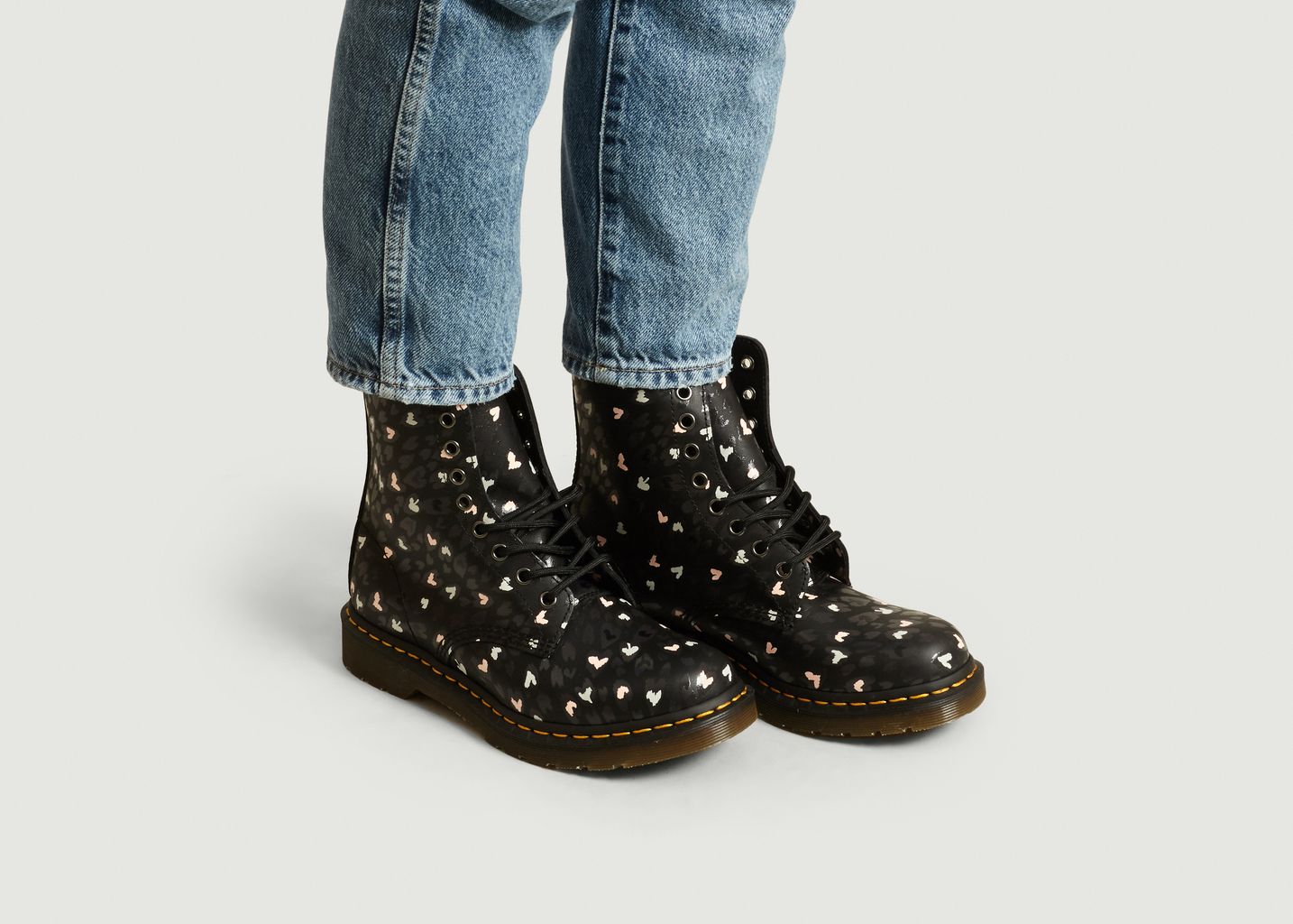 doc martens heart boots