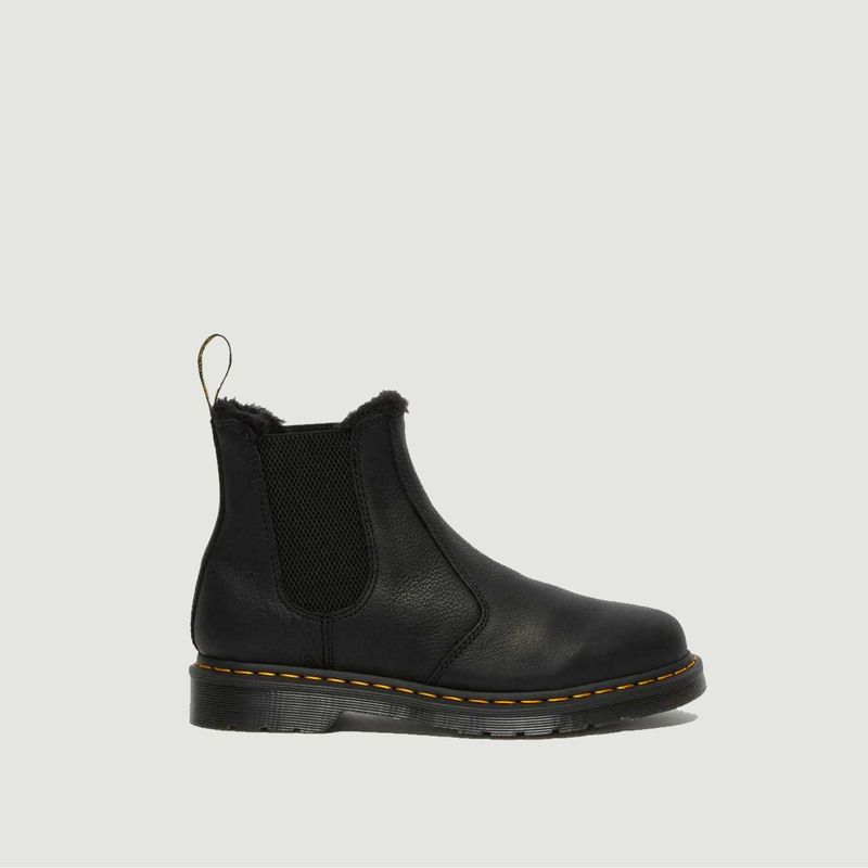 2976 leather and faux-fur Chelsea boots - Dr. Martens