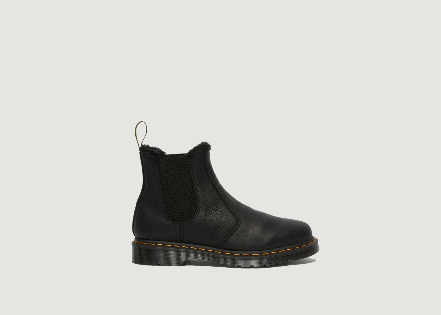 2976 leather and faux-fur Chelsea boots - Dr. Martens
