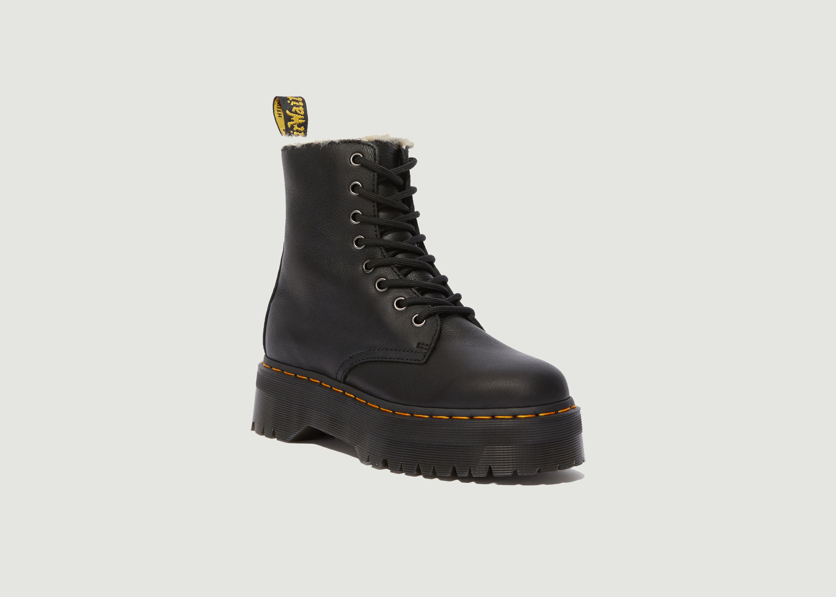 Jadon lined platform leather boots - Dr. Martens