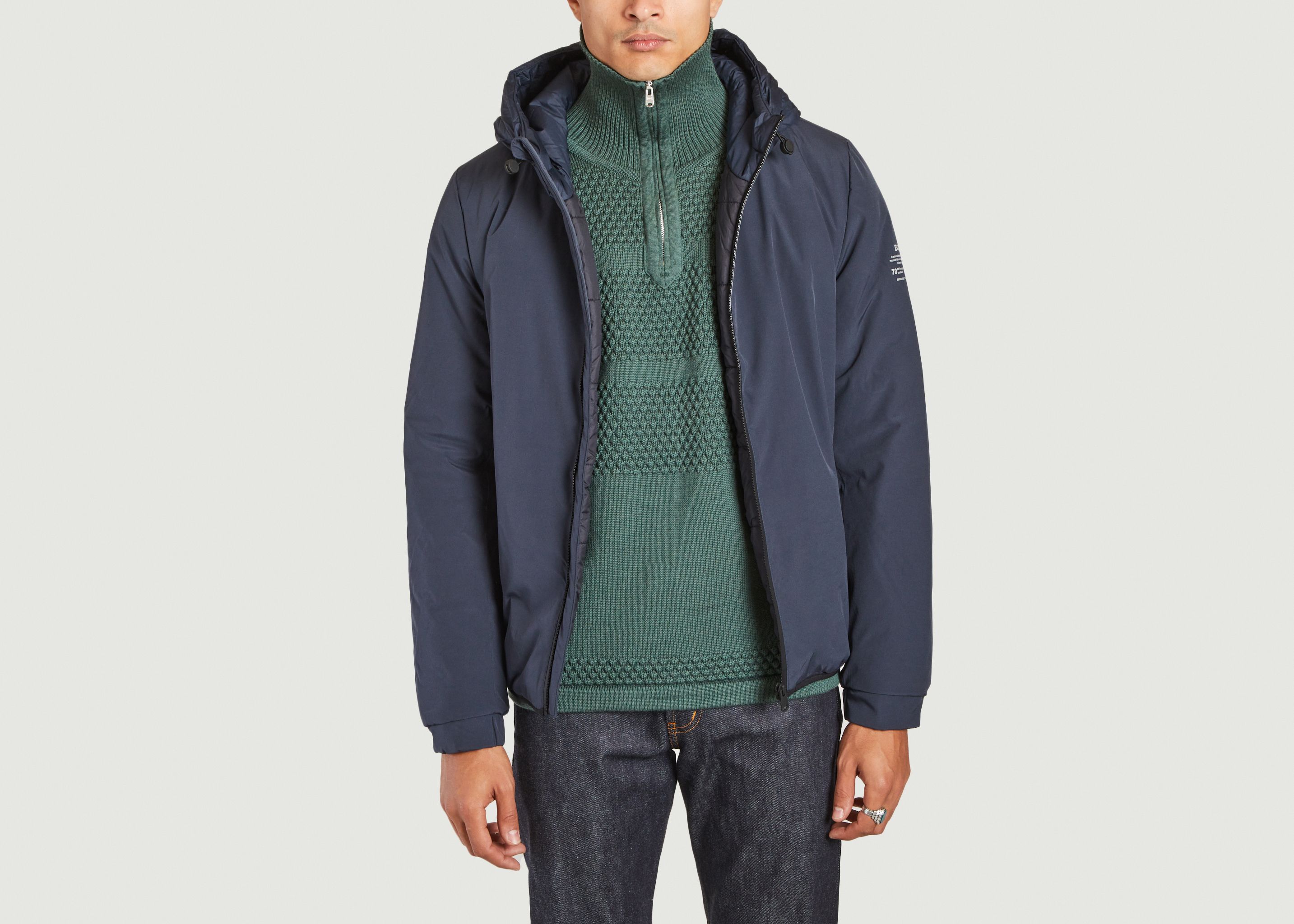 Cartes hooded jacket - Ecoalf