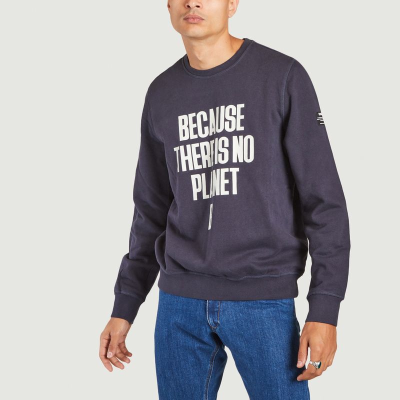 Sweatshirt mit Bardero-Schriftzug - Ecoalf