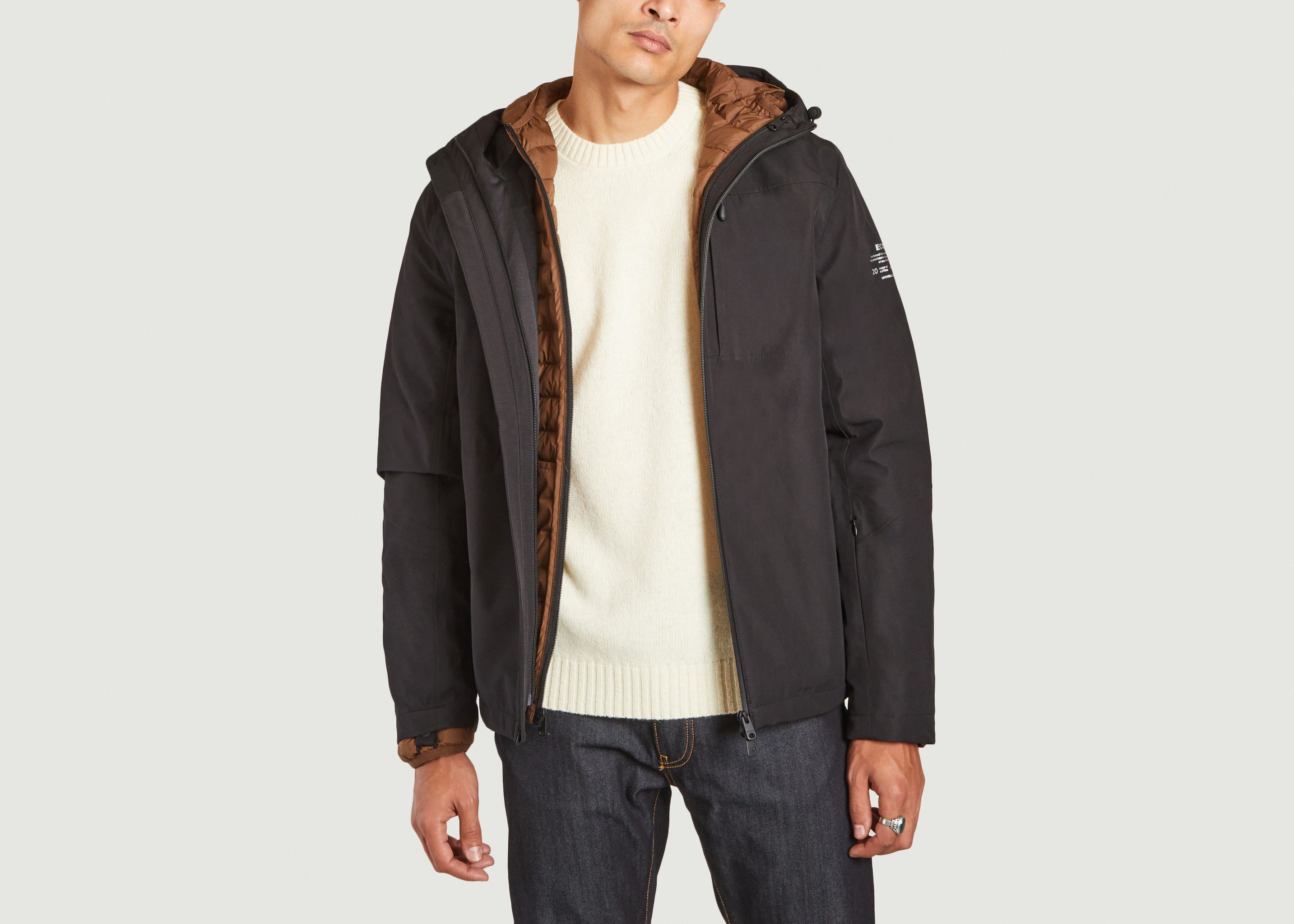 how to get the smell out of a down jacket