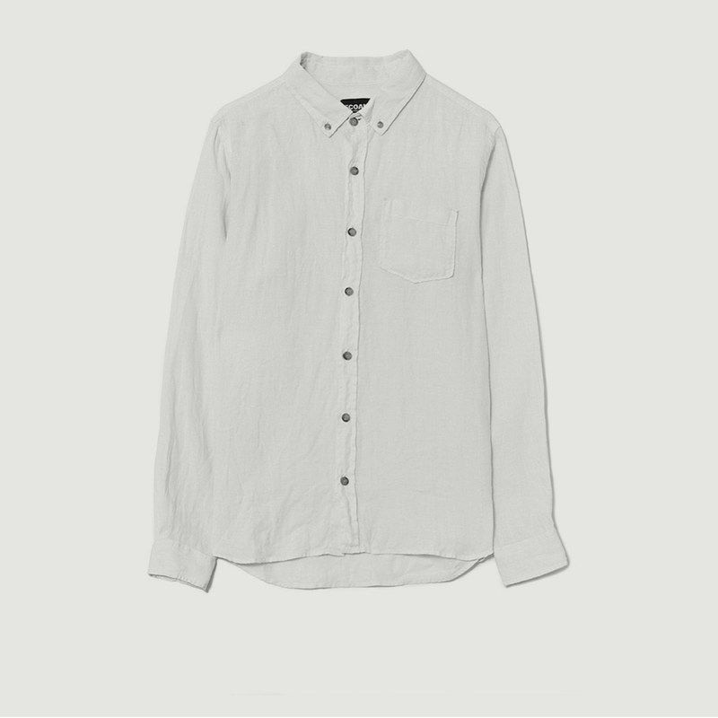 Chemise en lin col boutonné - Ecoalf