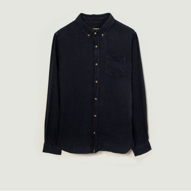 Chemise en lin col boutonné - Ecoalf
