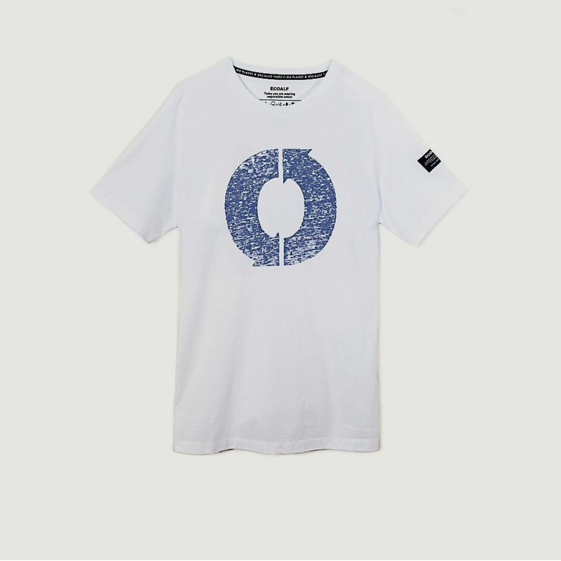 T-shirt Natal Logo Print en coton biologique - Ecoalf