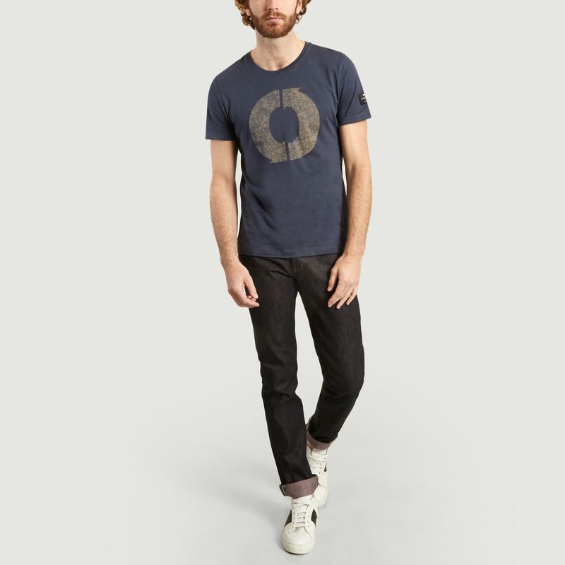 T-shirt Natal Logo Print en coton biologique - Ecoalf