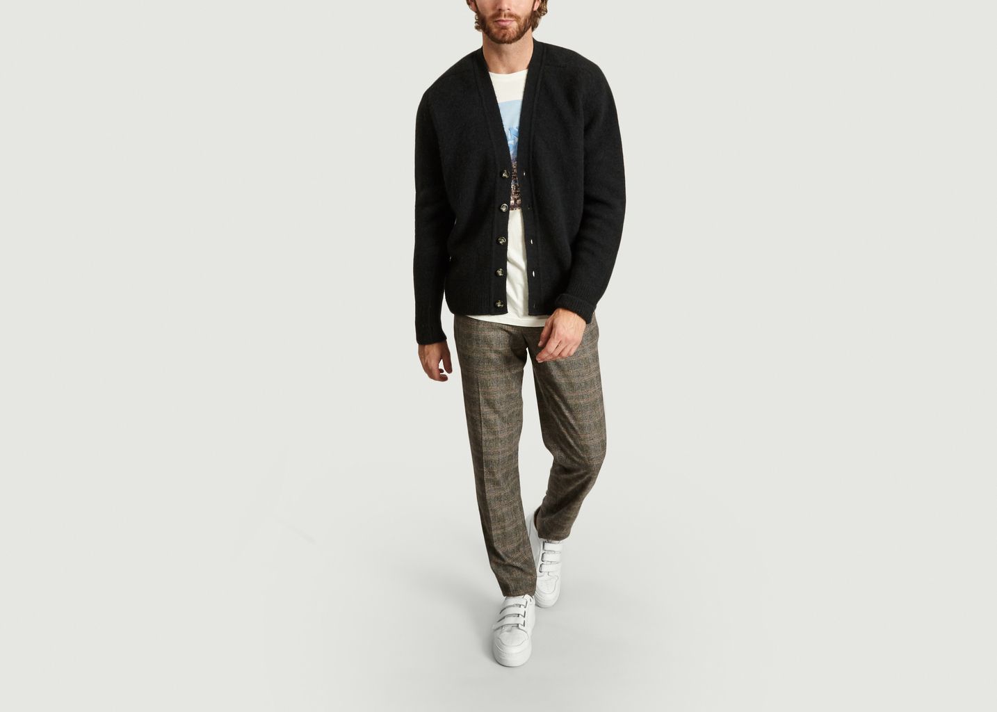 Cardigan Col V Michel - Editions M.R