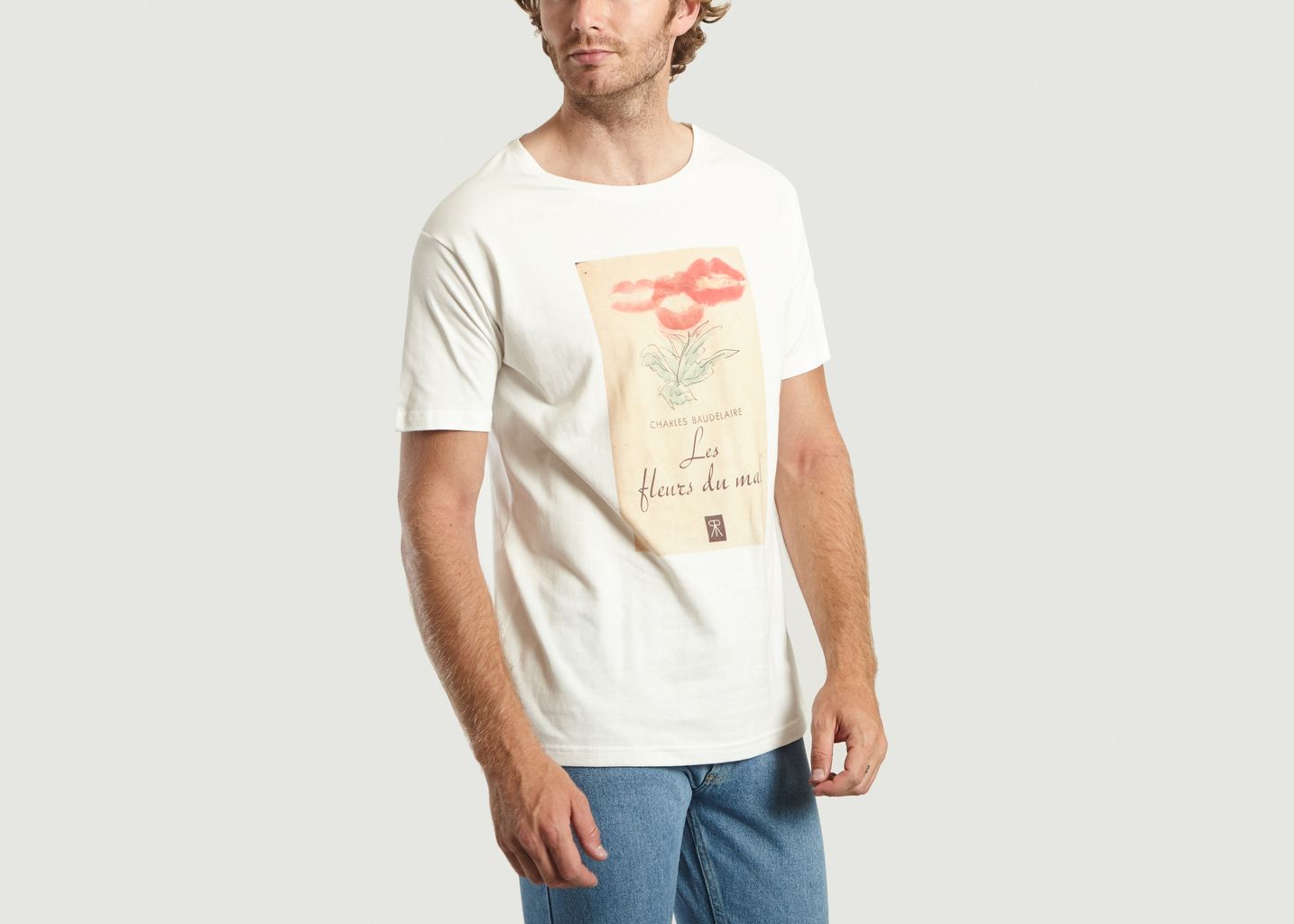 T-Shirt Imprimé Les Fleurs du Mal - Editions M.R