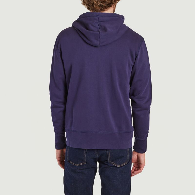 Organic cotton hoodie with duck patch - Edmmond Studios