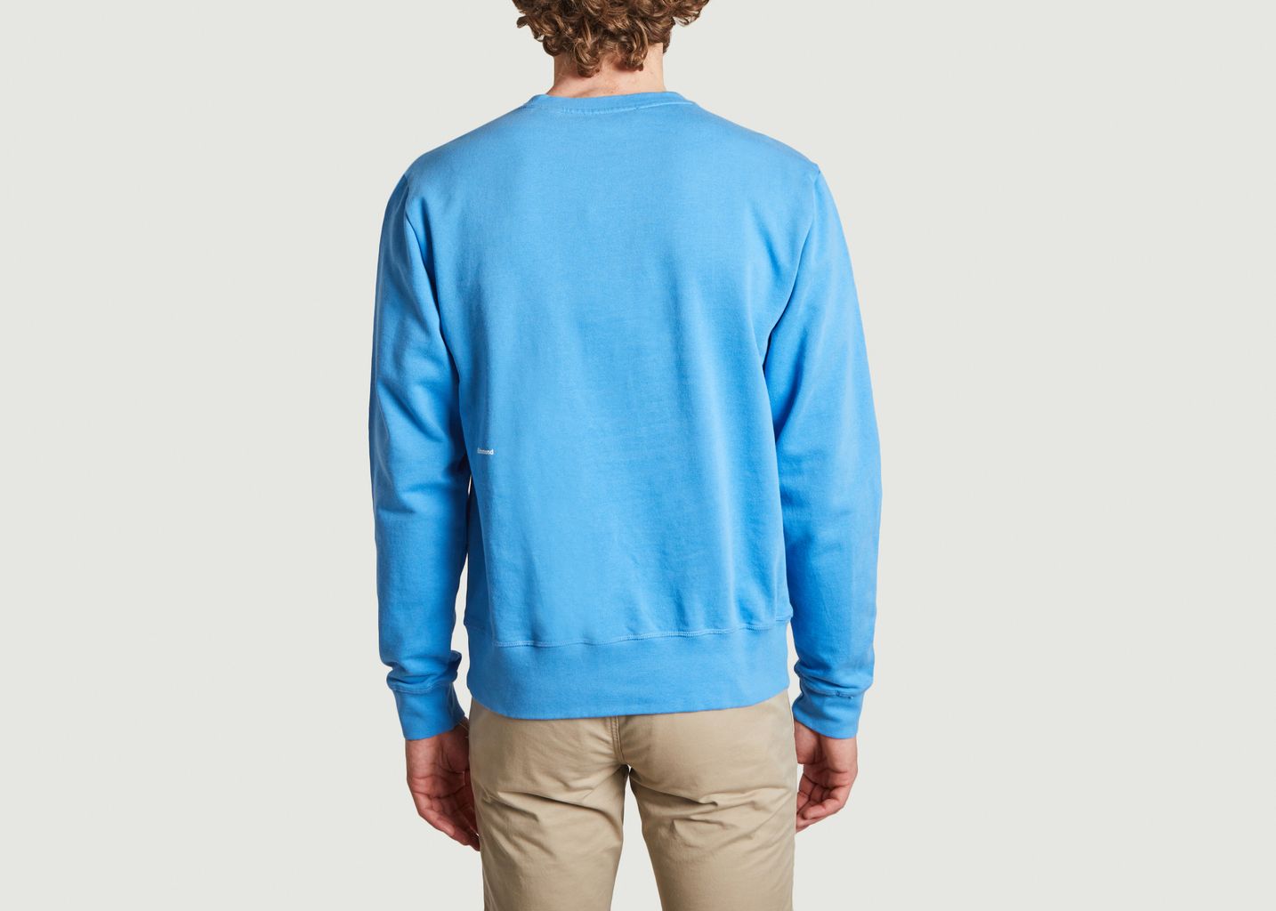 Sweatshirt en coton bio imprimé Optimism - Edmmond Studios