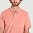 matière Terry Salmon Polo T-Shirt in cotton and modal - Edmmond Studios
