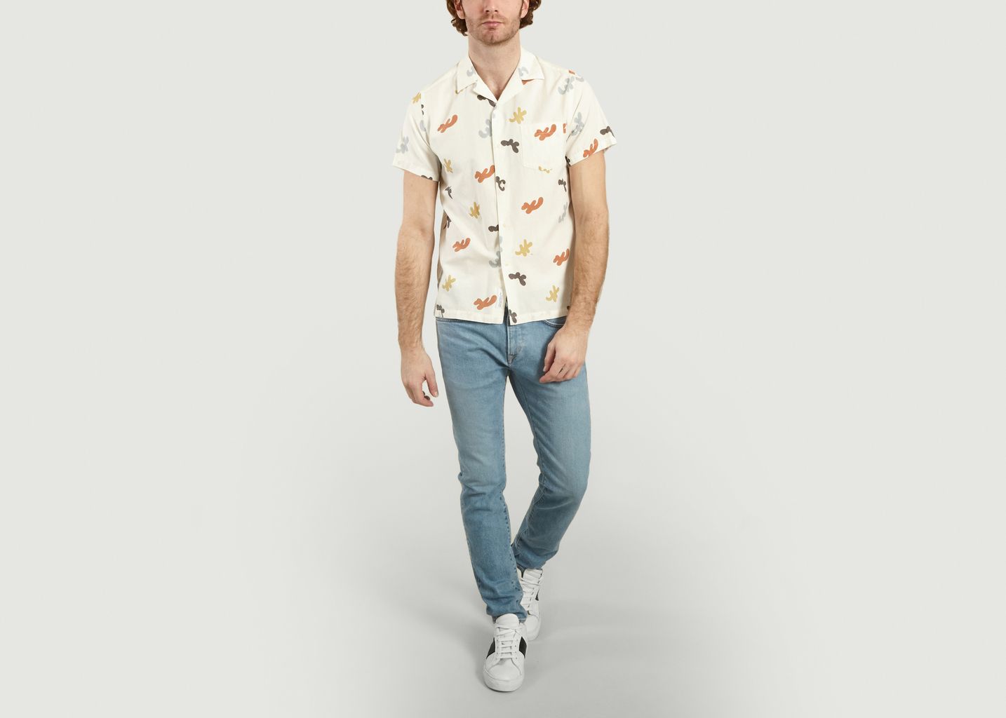 California short sleeves printed shirt - Edmmond Studios