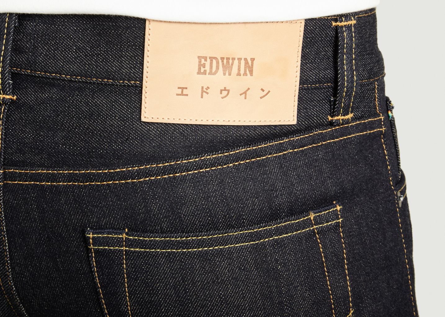 ED-80 Slim Tapered Rainbow Selvedge Jeans - Edwin