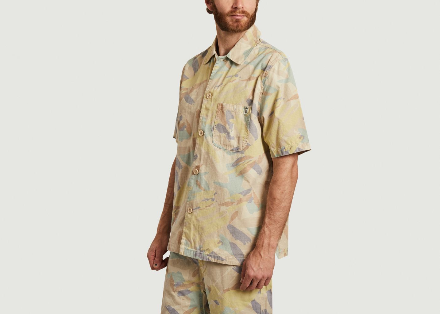 Chemise manches courtes Nigel Cabourn Summer - Element
