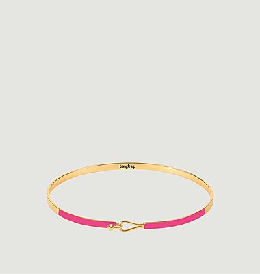 Thin bracelet with gold plated clasp Lily