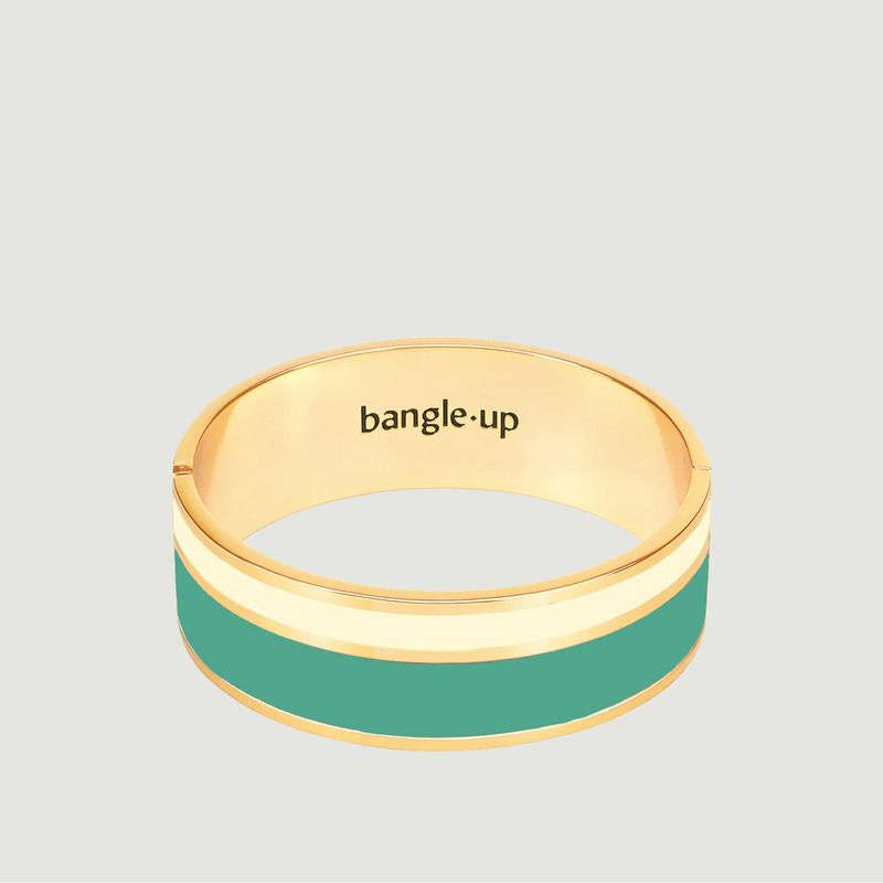 Gold-plated wide bracelet Vaporetto - Bangle Up