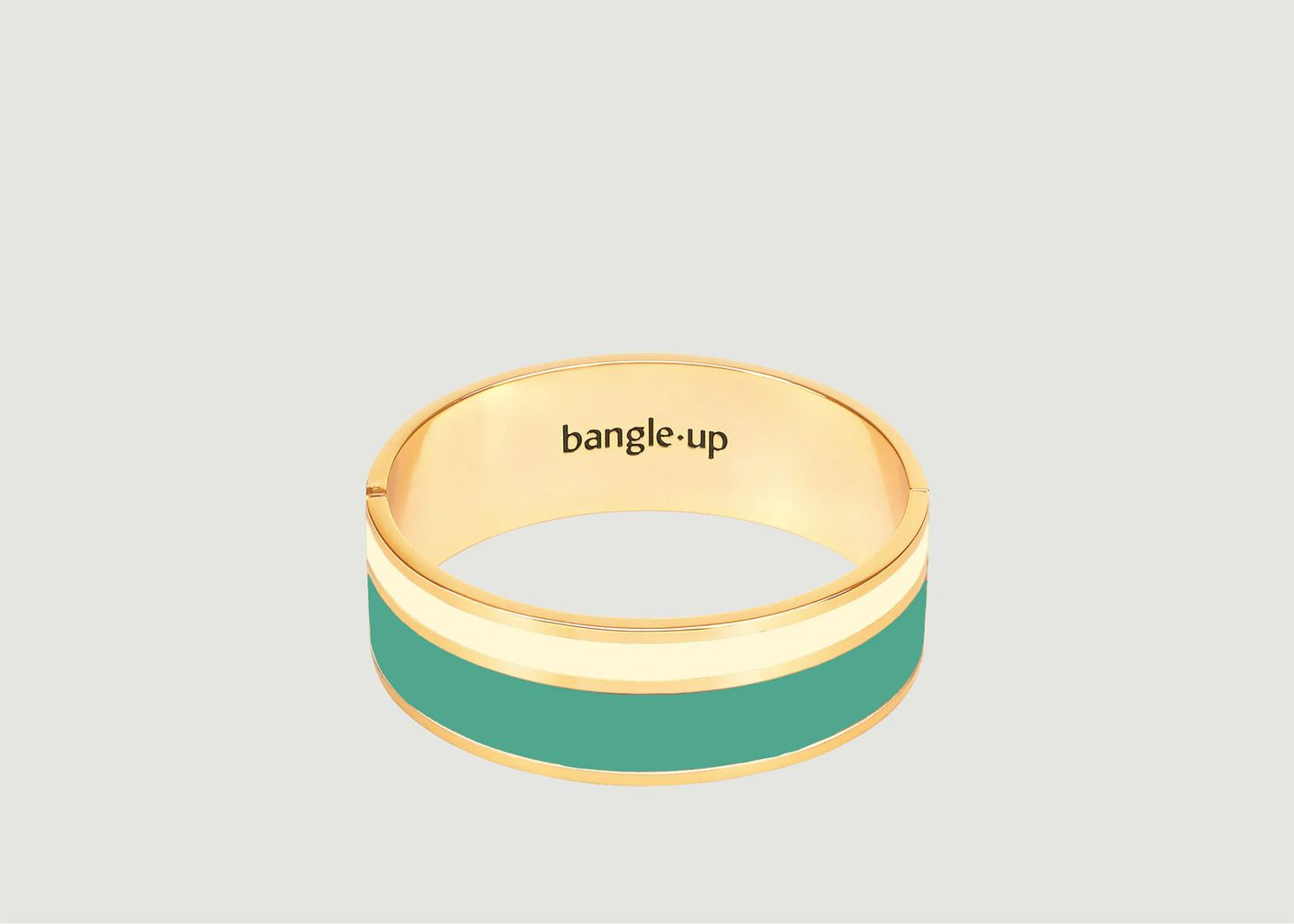 Gold-plated wide bracelet Vaporetto - Bangle Up