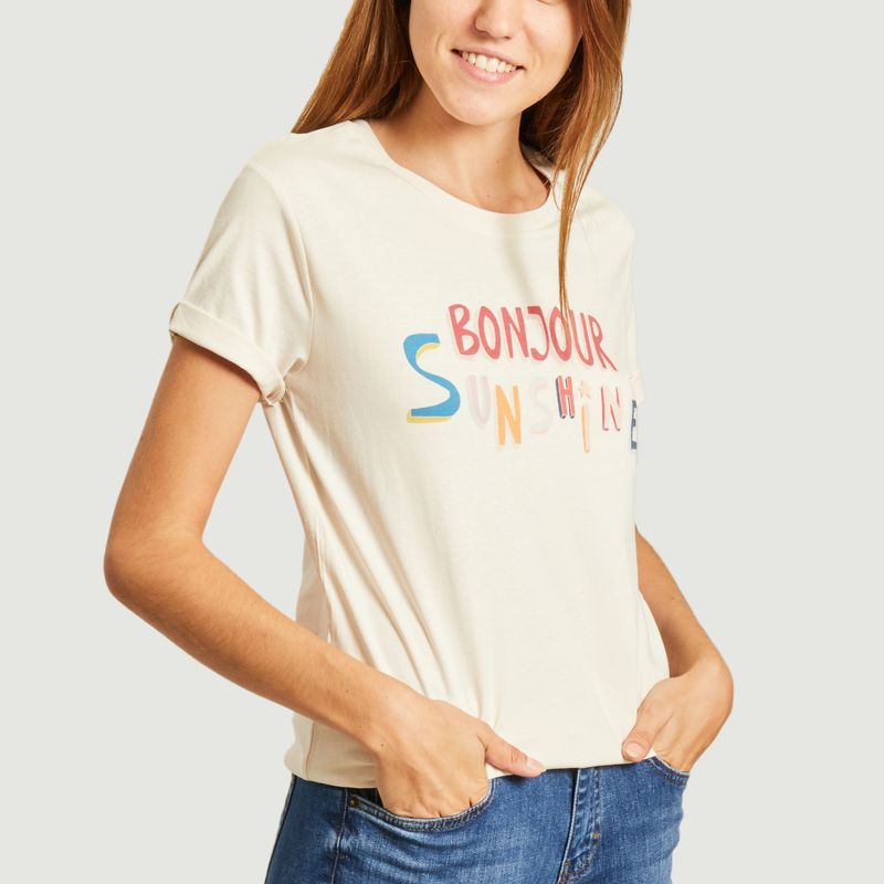 T-shirt bonjour sunshine - Elise Chalmin