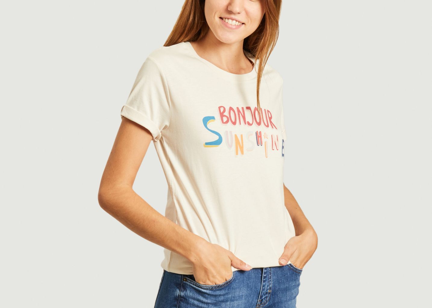 T-shirt hello sunshine - Elise Chalmin