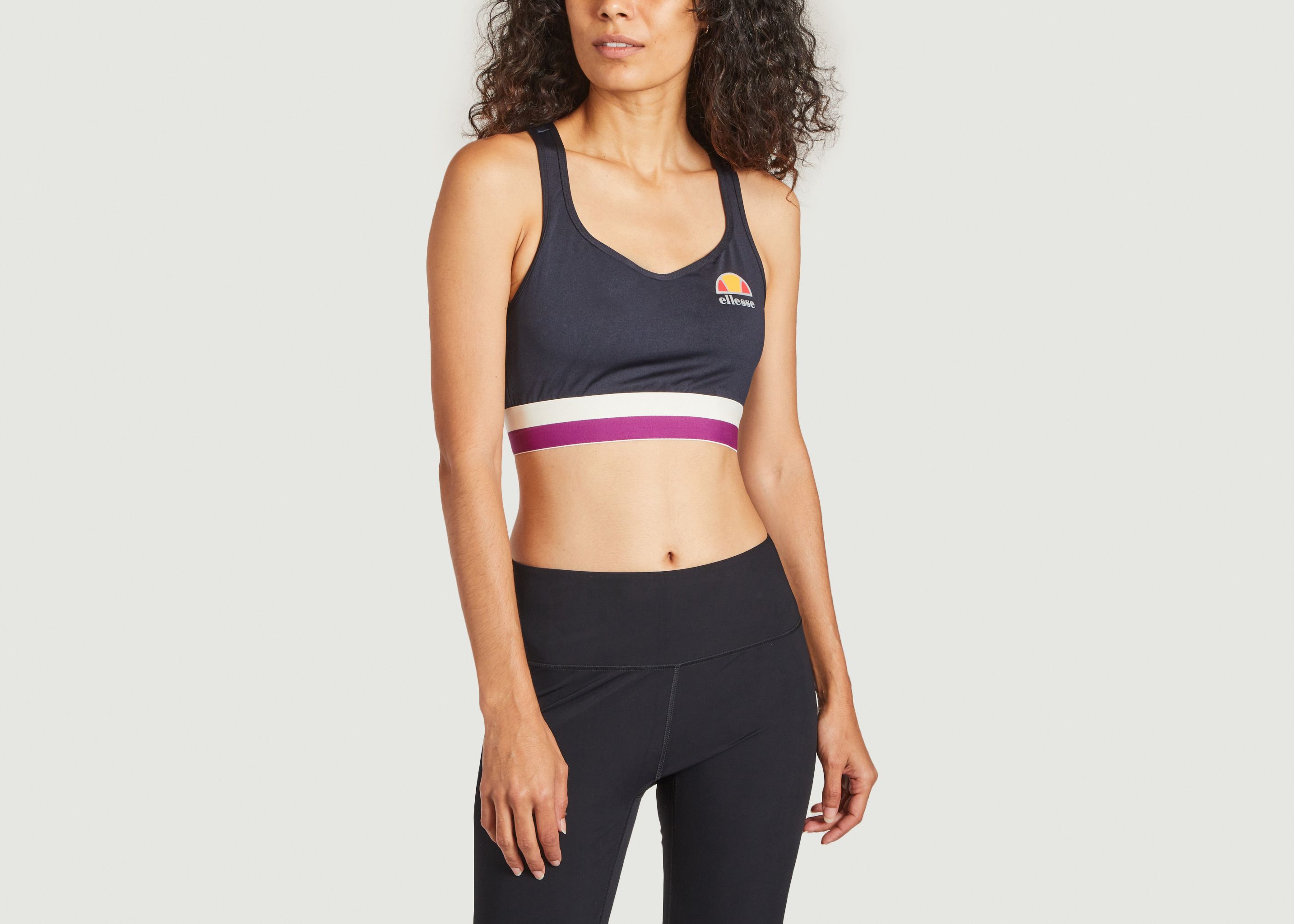 Fondi sports bra with contrasting bands - Ellesse
