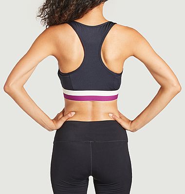 Fondi sports bra with contrasting bands