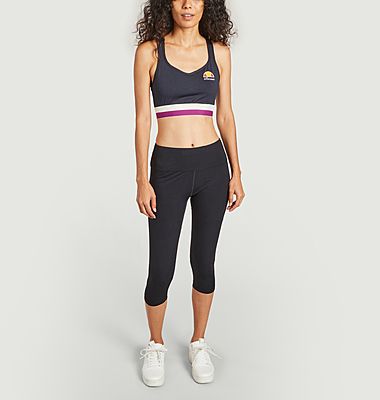 Fondi sports bra with contrasting bands