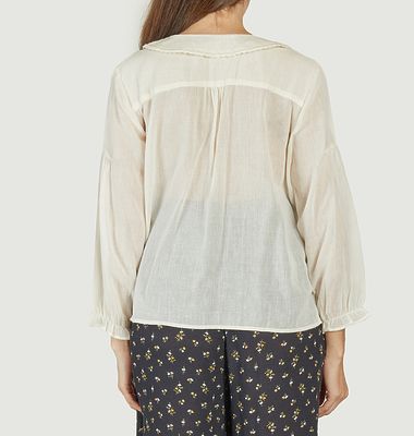 Blouse col claudine