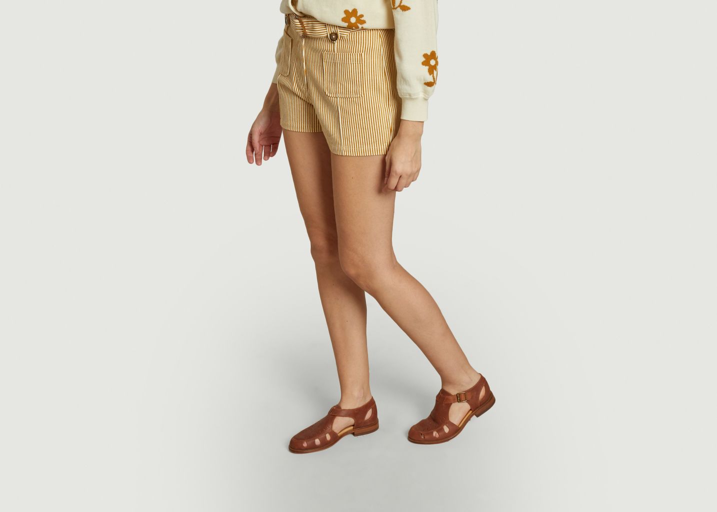 Honey stripe shorts - Emile & Ida