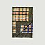 Foulard carré en lainage à carreaux SW 2145 - Epice