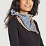 matière Square scarf with geometric pattern PS 2243 - Epice