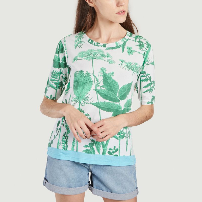Nature printed T-shirt Kimono - Epice