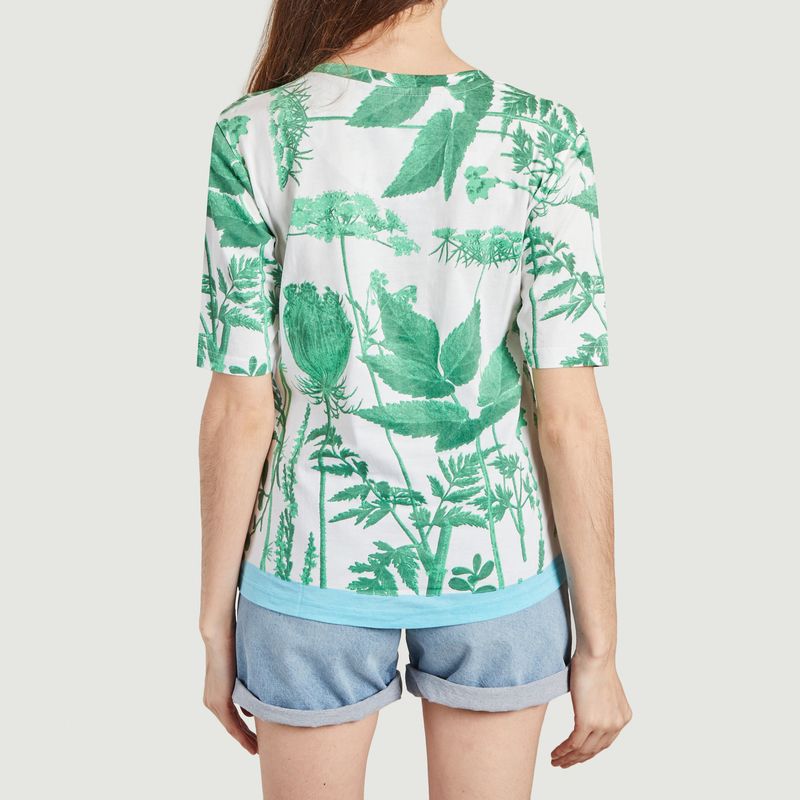 T-Shirt mit Naturdruck Kimono - Epice