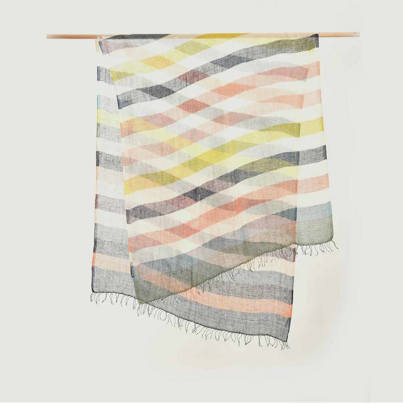 Striped Linen Pareo - Epice