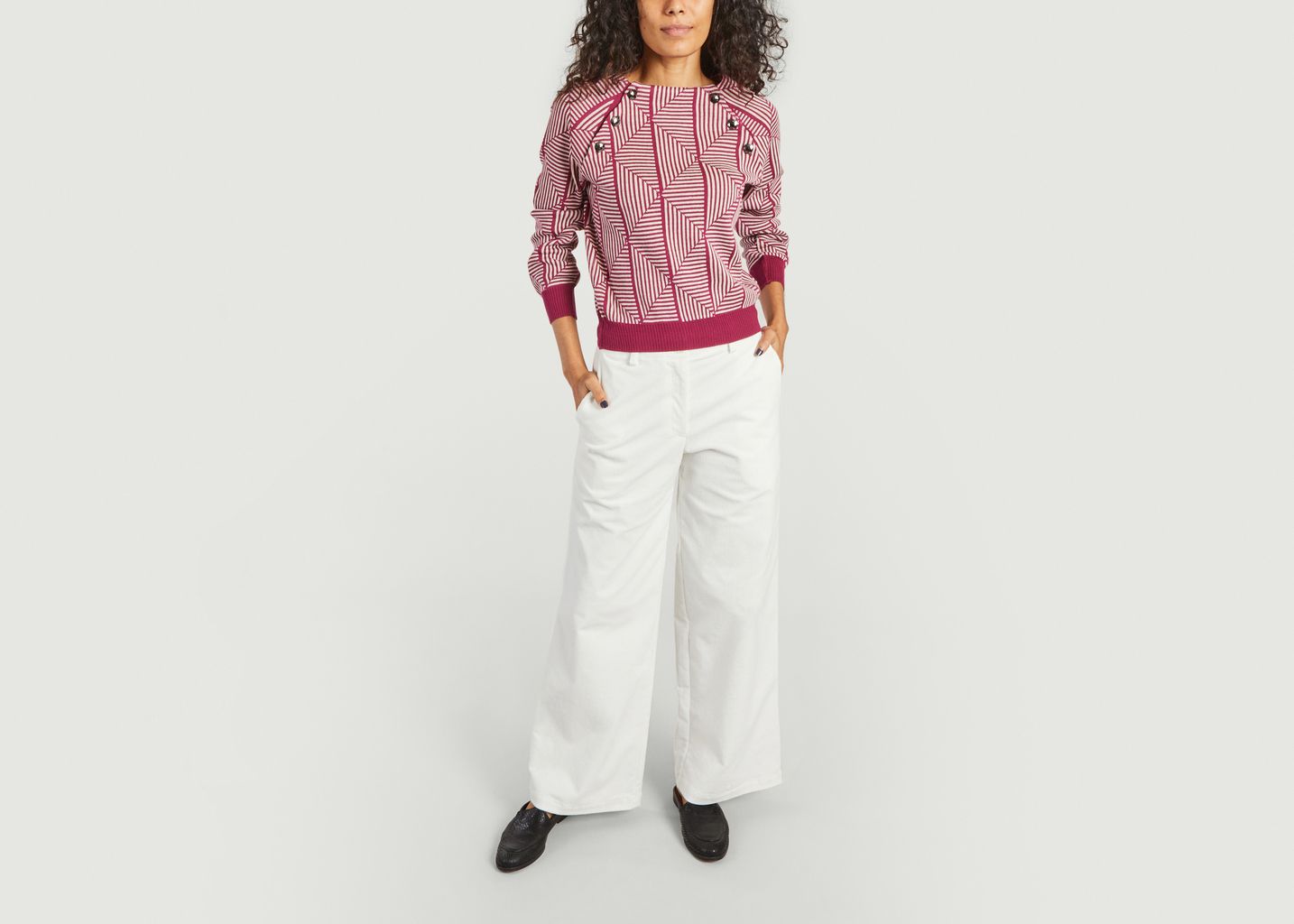 Pull motif géométrique Olani - Erotokritos