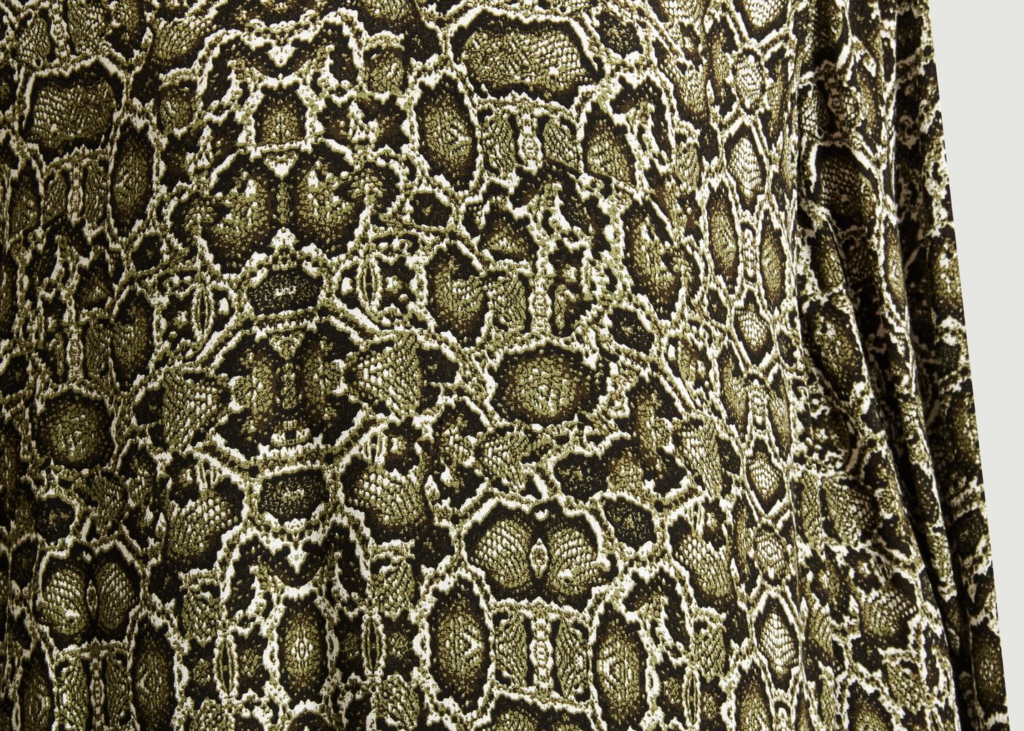 Temco Snakeskin Print Dress - Essentiel Antwerp