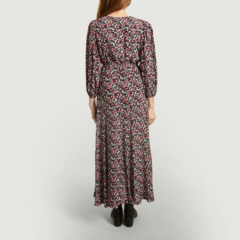 Robe Maxi Cache Coeur Blueberry Heart - Essentiel Antwerp