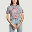 In Fries We Trust printed striped t-shirt - Être Cécile