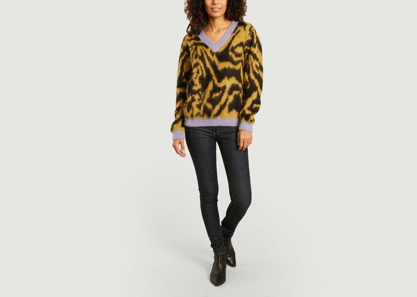 Pull Zebra Boxy - Être Cécile