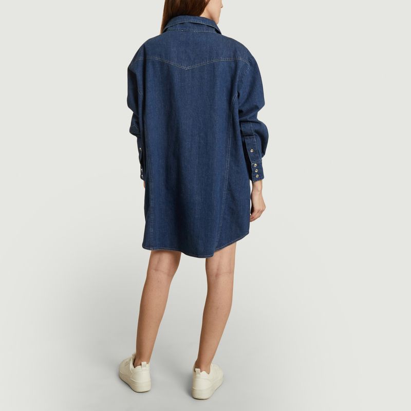 Robe-chemise oversize en jean Gloria - Façon Jacmin
